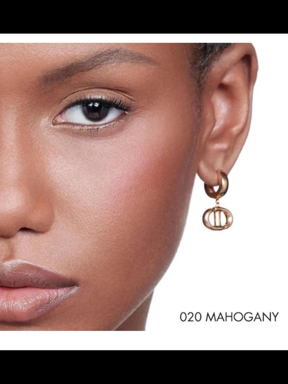 Dior Rosy Glow Matte Finish Powder Blush In 020 Mahogany NWOB